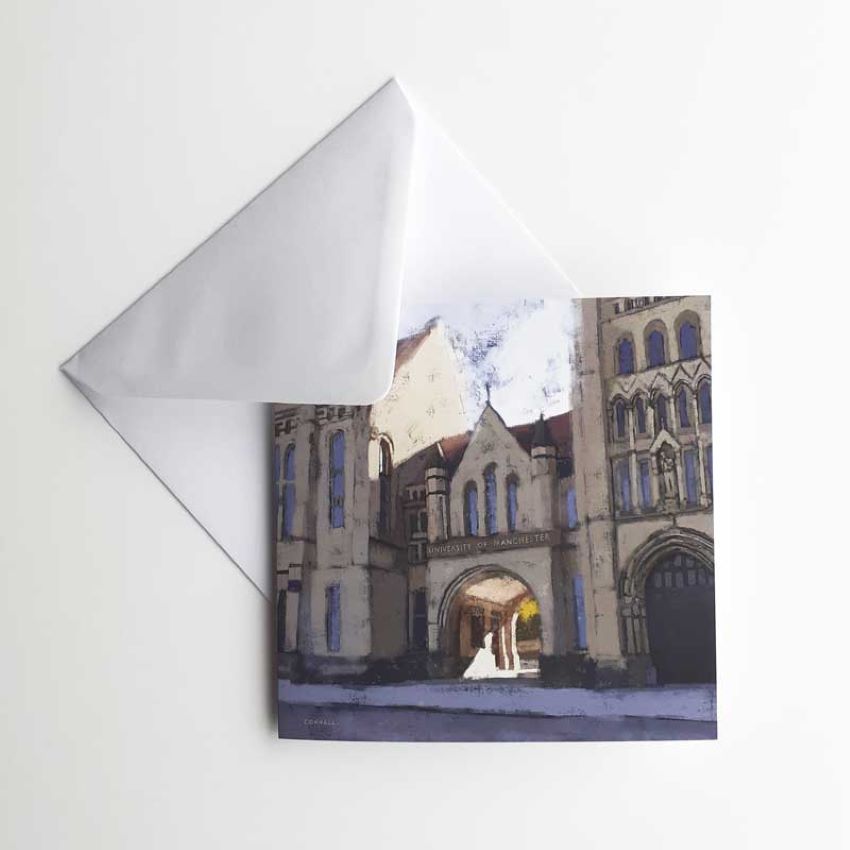Manchester University Greetings Card